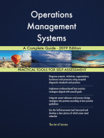 Operations Management Systems A Complete Guide - 2019 Edition