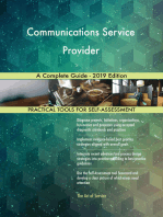 Communications Service Provider A Complete Guide - 2019 Edition