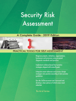 Security Risk Assessment A Complete Guide - 2019 Edition