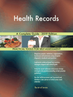Health Records A Complete Guide - 2019 Edition