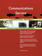 Communications Service A Complete Guide - 2019 Edition