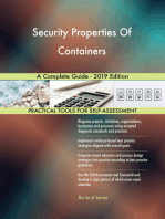 Security Properties Of Containers A Complete Guide - 2019 Edition