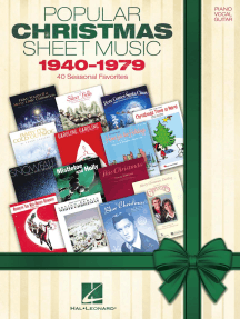 Popular Christmas Sheet Music: 1940-1979: 40 Seasonal Favorites