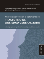 Nuevos desarrollos en el tratamiento del Trastorno de Ansiedad Generalizada: Abordajes psicoterapéuticos, farmacológicos y debates actuales