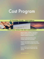 Cost Program A Complete Guide - 2019 Edition