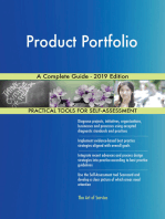 Product Portfolio A Complete Guide - 2019 Edition