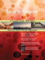 Security Program A Complete Guide - 2019 Edition