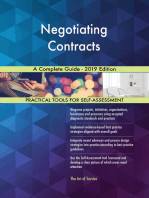 Negotiating Contracts A Complete Guide - 2019 Edition