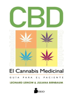 CBD. El cannabis medicinal: Guía para el paciente