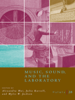 Osiris, Volume 28: Music, Sound, and the Laboratory from 1750-1980