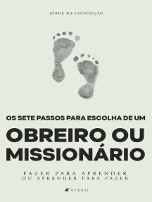 Os sete passos para escolha de um obreiro ou missionário por Jorge da  Conceição - Ebook | Scribd