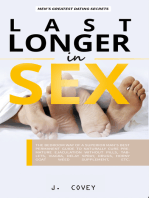 Last Longer in Sex: The Bedroom Way of a Superior Man's Best Permanent Guide to Naturally Cure Premature Ejaculation Without Pills, Tablets, Viagrá, Delay Spray, Drugs, Horny Goat Weed Supplement, Etc