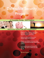 Defensible Security Program A Complete Guide - 2019 Edition