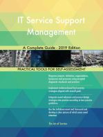 IT Service Support Management A Complete Guide - 2019 Edition
