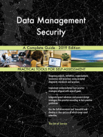 Data Management Security A Complete Guide - 2019 Edition