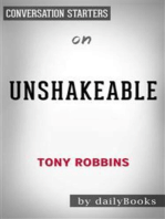 Unshakeable: Your Financial Freedom Playbook by Tony Robbins | Conversation Starters