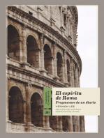 El espíritu de Roma: Fragmentos de un diario