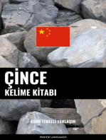 Çince Kelime Kitabı: Konu Temelli Yaklaşım