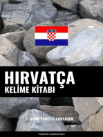 Hırvatça Kelime Kitabı: Konu Temelli Yaklaşım