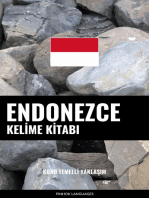 Endonezce Kelime Kitabı: Konu Temelli Yaklaşım