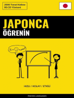 Japonca Öğrenin - Hızlı / Kolay / Etkili: 2000 Temel Kelime