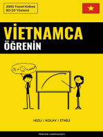 Vietnamca Öğrenin - Hızlı / Kolay / Etkili: 2000 Temel Kelime