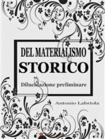 Del materialismo storico. Dilucidazione preliminare