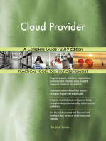 Cloud Provider A Complete Guide - 2019 Edition