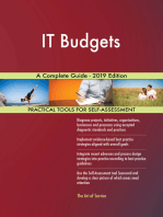 IT Budgets A Complete Guide - 2019 Edition