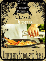 Classic Cookery Cookbooks: Classic Dinners: Classic Cookery Cookbooks, #3