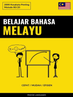 Belajar Bahasa Melayu - Cepat / Mudah / Efisien: 2000 Kosakata Penting