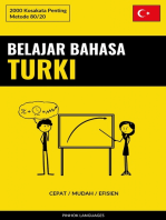 Belajar Bahasa Turki - Cepat / Mudah / Efisien: 2000 Kosakata Penting