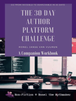 The 30 Day Author Platform Challenge: A Companion Workbook: Non-Fiction @ Ronel the Mythmaker, #3