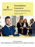 Foundation Course in Digital Marketing: Digital Marketing Online Course, #1