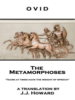 The Metamorphoses: 'Tears at times have the weight of speech''
