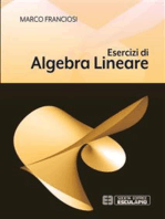 Esercizi di Algebra Lineare