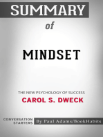 Summary of Mindset: The New Psychology of Success | Conversation Starters