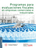 Programas para evaluaciones fiscales en empresas comerciales e industriales