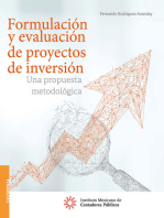 Formulación y evaluación de proyectos de inversión.: Una propuesta metodológica