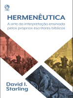 Hermenêutica: A Arte da Interpretação Ensinada pelos Próprios Escritores Bíblicos