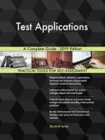 Test Applications A Complete Guide - 2019 Edition