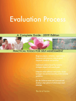 Evaluation Process A Complete Guide - 2019 Edition