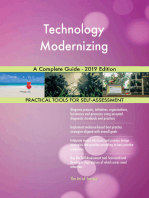Technology Modernizing A Complete Guide - 2019 Edition