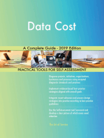 Data Cost A Complete Guide - 2019 Edition