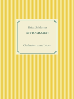 Aphorismen: Gedanken zum Leben