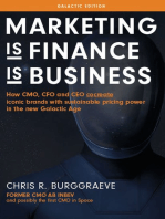 Marketing is Finance is Business: How CMO, CFO and CEO co-create iconic brands with sustainable pricing power in the Galactic Age