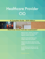 Healthcare Provider CIO A Complete Guide - 2019 Edition