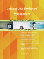 Licensing And Entitlement Management A Complete Guide - 2019 Edition