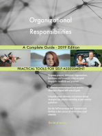 Organizational Responsibilities A Complete Guide - 2019 Edition