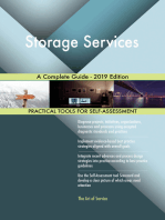 Storage Services A Complete Guide - 2019 Edition